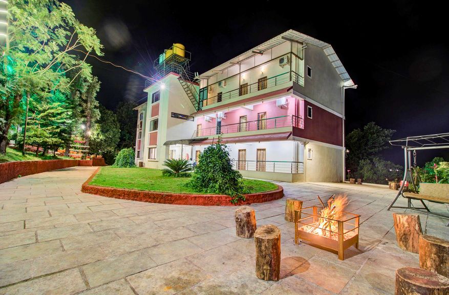Bonfire courtyard